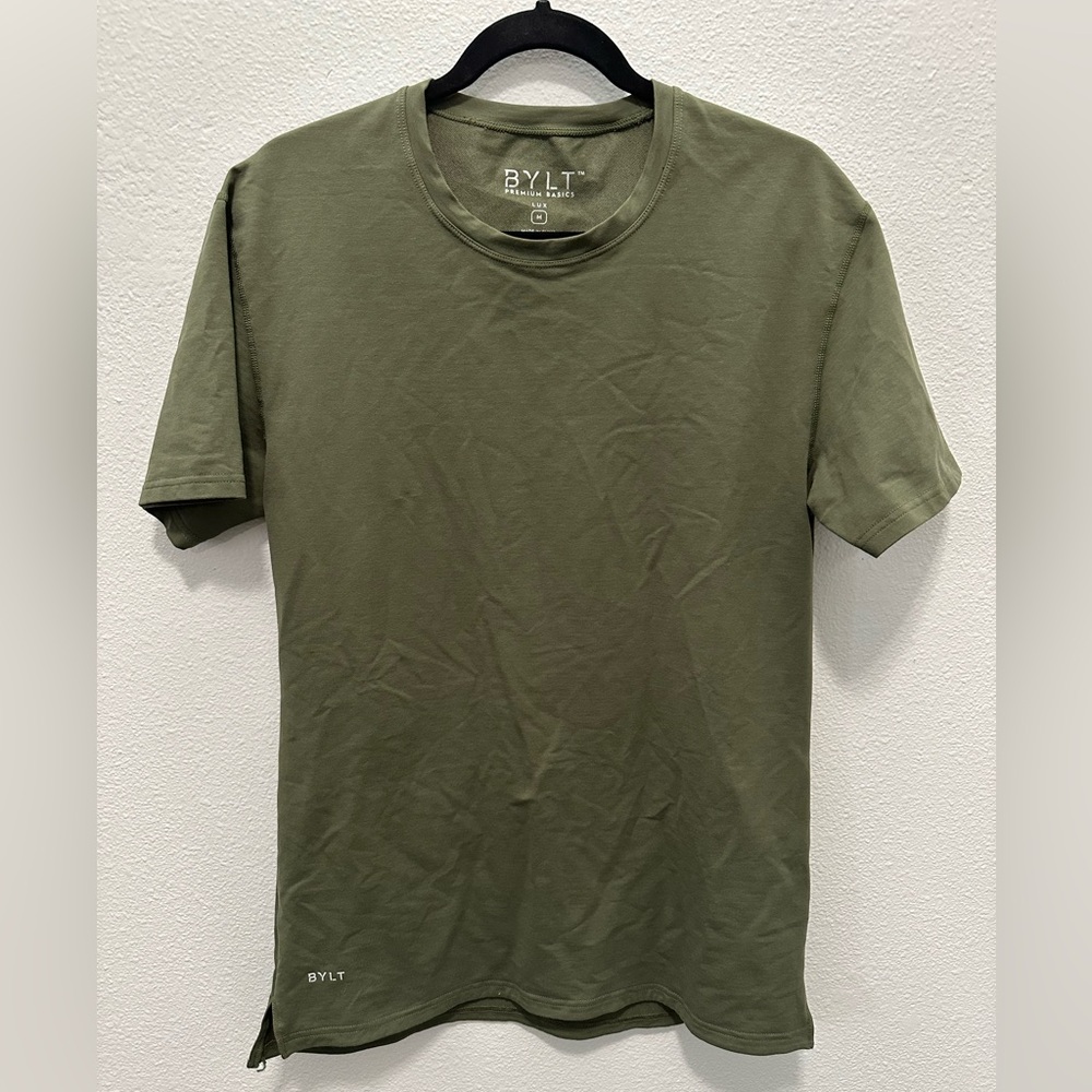BRAND NEW BYLT LUX Split-Hem Shirt- M